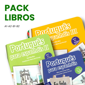 PACK Completo de Libros de Portugués – Niveles A1-A2 + B1 + B2